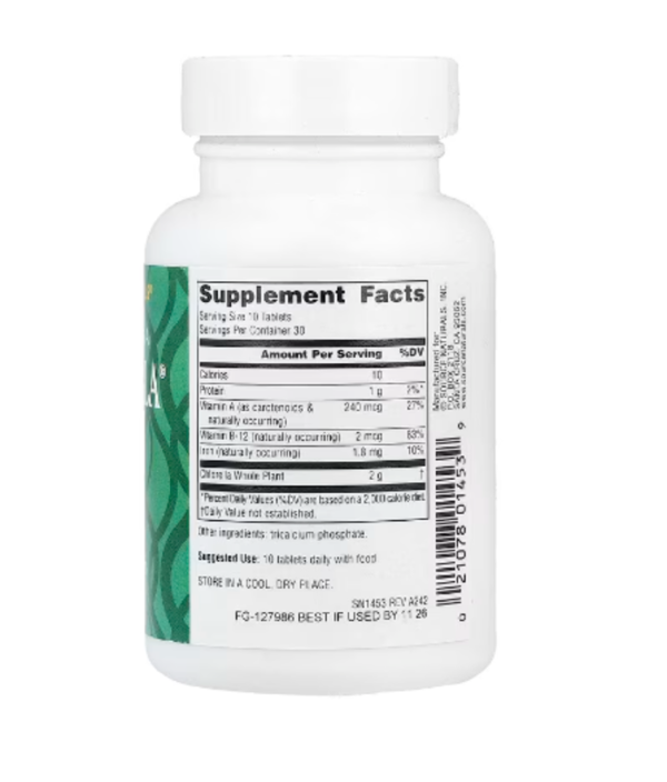 Source Naturals, Yaeyama Chlorella®, 200 mg, 300 Tablets (20 mg per Tablet)