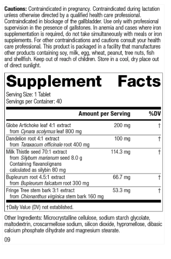 Standard Process Medi-herb Livton Complex 40 Tablets