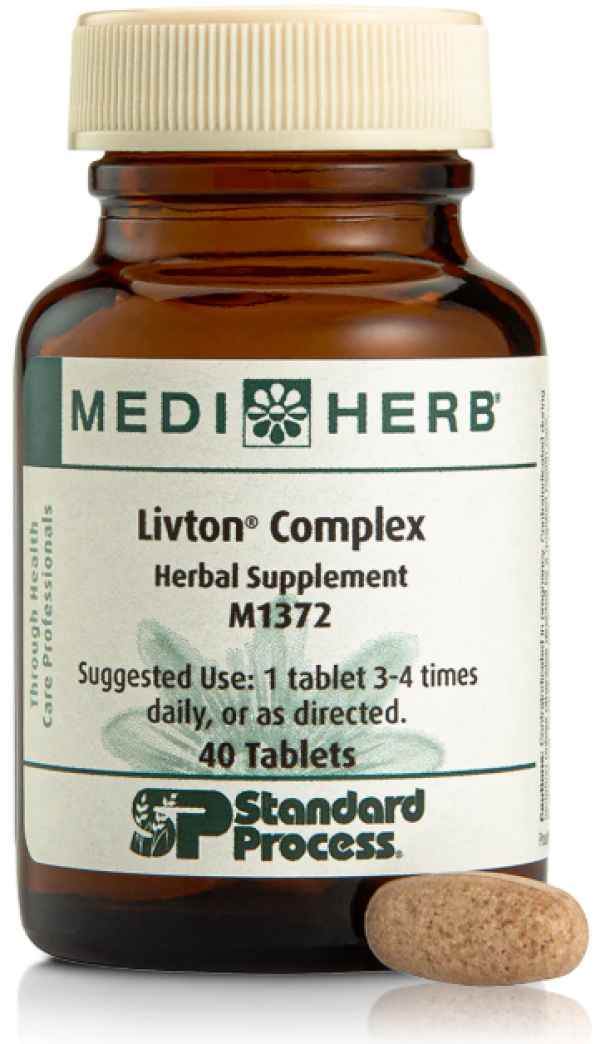 Standard Process Medi-herb Livton Complex 40 Tablets