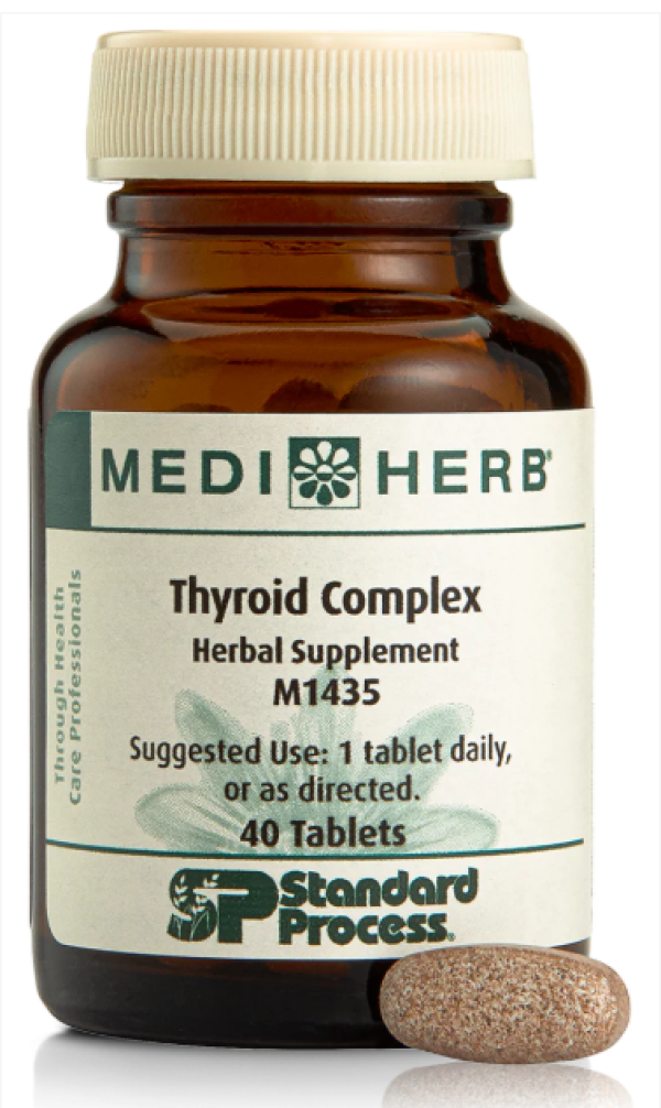 Standard Process Medi-herb Thyroid Complex 40 Tablets