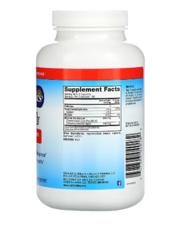 Symbiotics, Colostrum Plus, 240 Veg Capsules