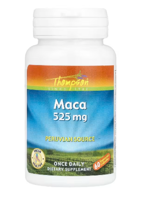 Thompson, Maca, 525 mg, 60 Vegetarian Capsules