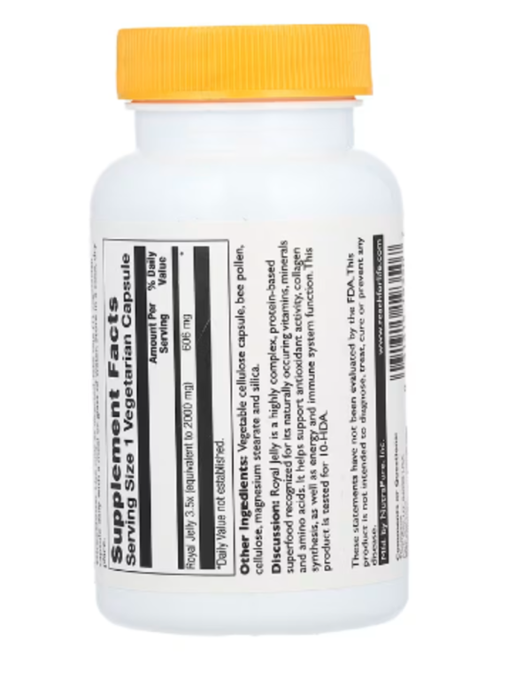Thompson, Royal Jelly, Ultra Potency, 2,000 mg, 60 Vegetarian Capsules