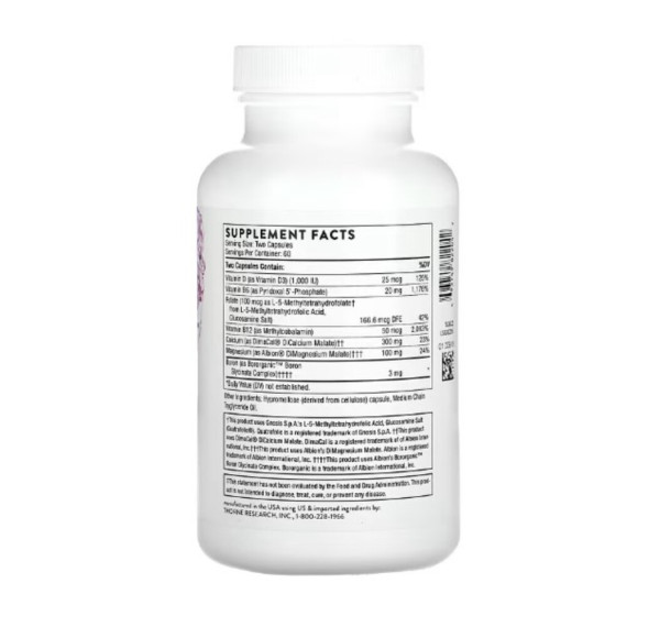 Thorne, Advanced Bone Support , 120 Capsules