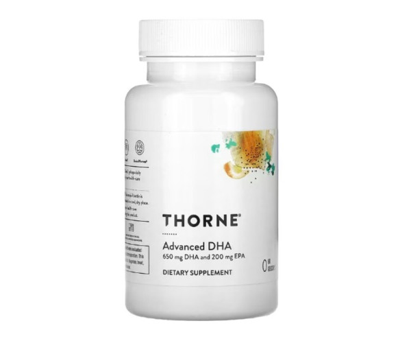 Thorne, Advanced DHA, 60 Gelcaps