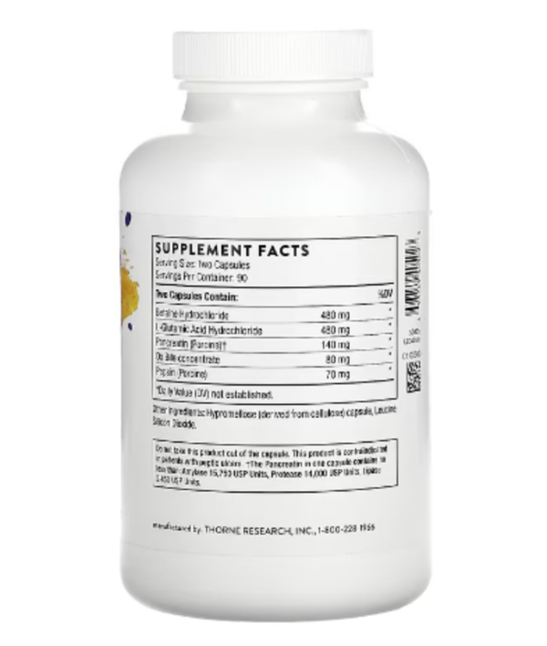 Thorne, Advanced Digestive Enzymes, 180 Capsules