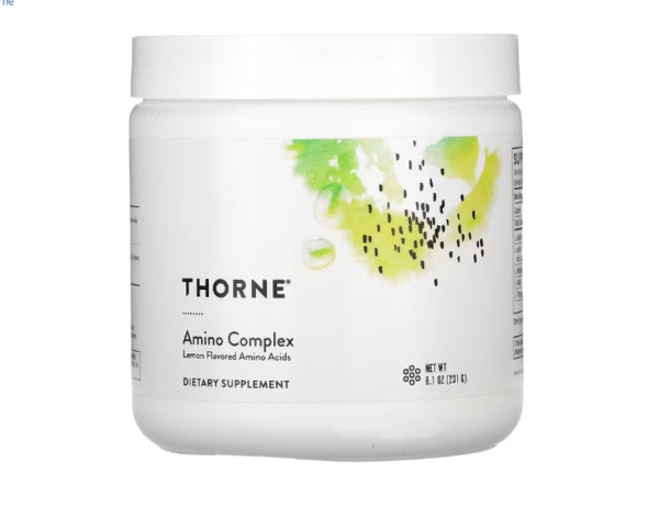 Thorne, Amino Complex, Lemon, 8.1 oz (231 g)