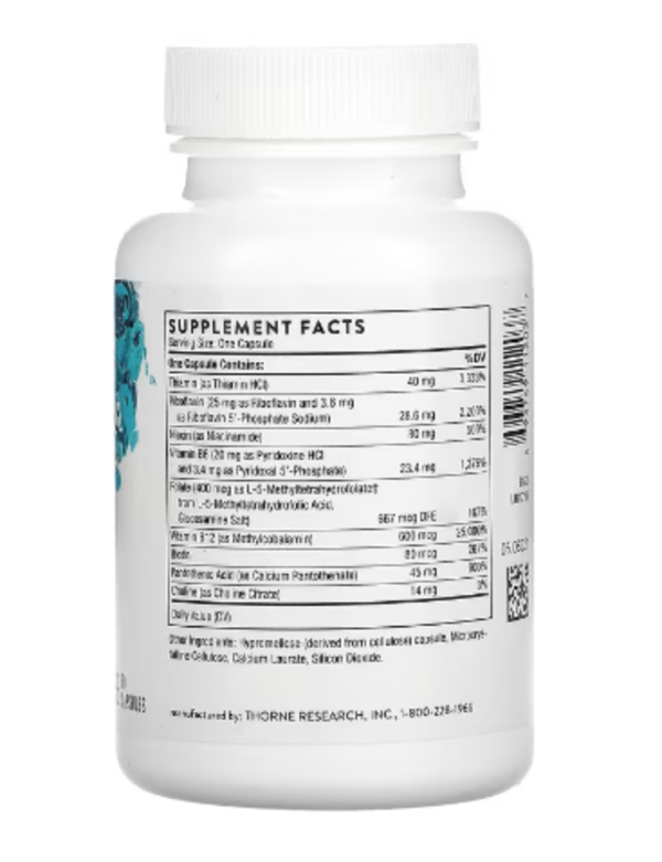 Thorne, B-Complex #12, 60 Capsules