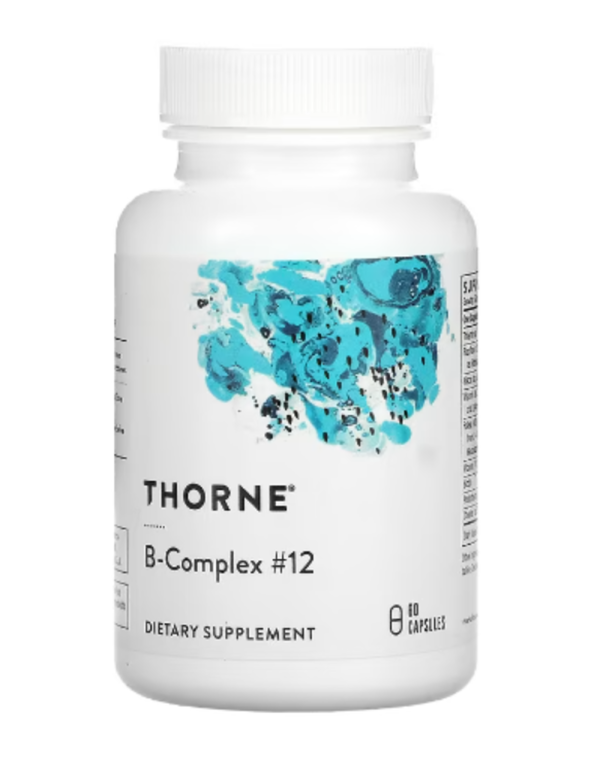 Thorne, B-Complex #12, 60 Capsules