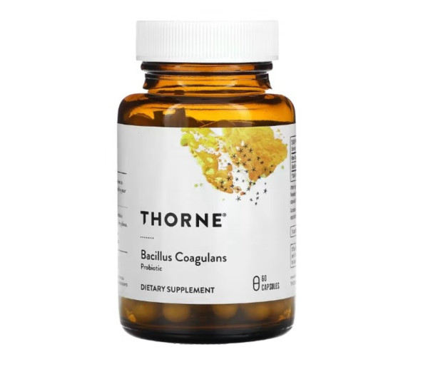 Thorne, Bacillus Coagulans, 60 Capsules