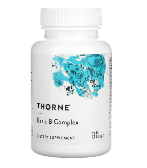 Thorne, Basic B Complex, 60 Capsules