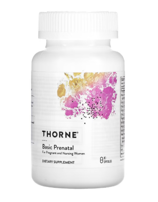 Thorne, Basic Prenatal, 90 Capsules