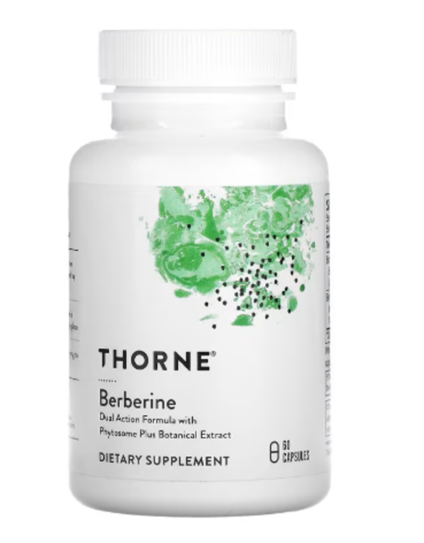Thorne, Berberine, 1,000 mg, 60 Capsules (500 mg per Capsule)