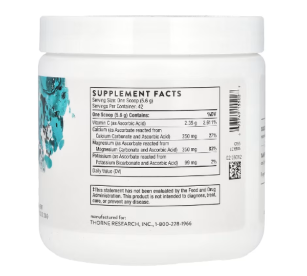 Thorne, Buffered C Powder, 8.32 oz (236 g)