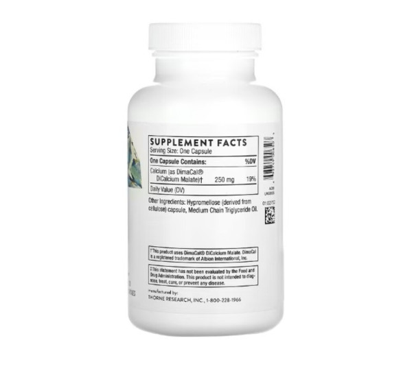Thorne, Calcium, 120 Capsules