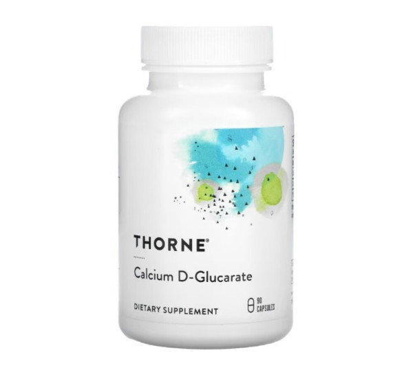 Thorne, Calcium D-Glucarate, 90 Capsules