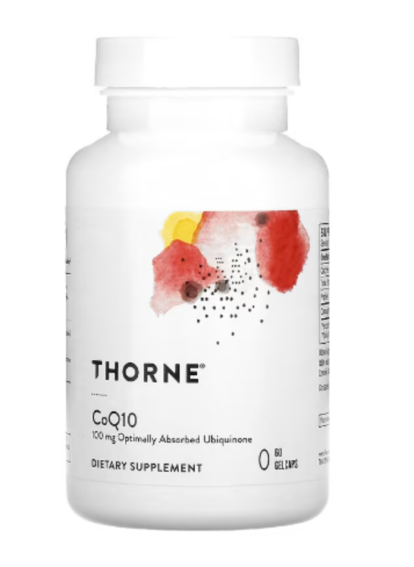 Thorne, CoQ10, 100 mg, 60 Gelcaps