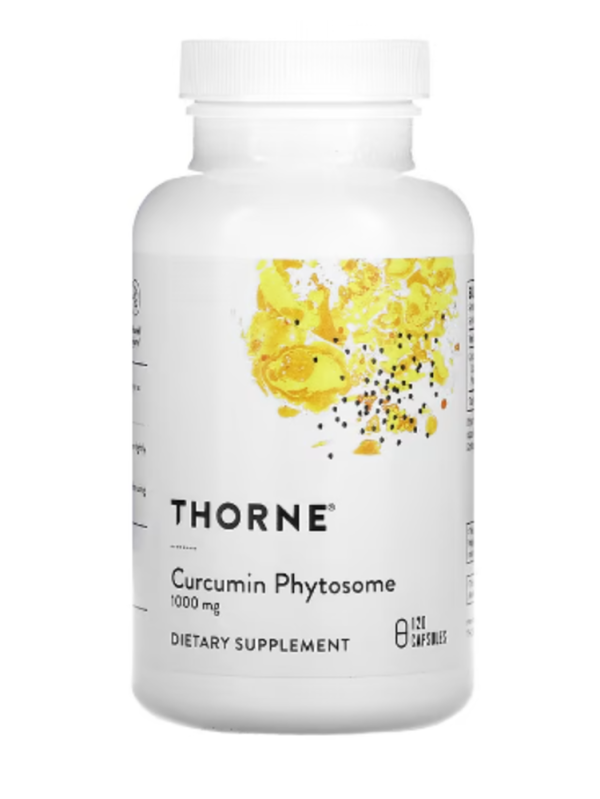 Thorne, Curcumin Phytosome, 1,000 mg, 120 Capsules