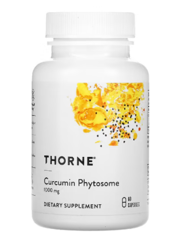 Thorne, Curcumin Phytosome, 1000 mg, 60 Capsules