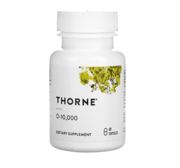 Thorne, D-10,000, 60 Capsules