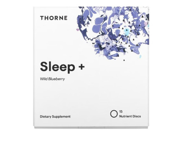 Thorne, Effusio, Sleep +, Wild Blueberry, 15 Nutrient Discs