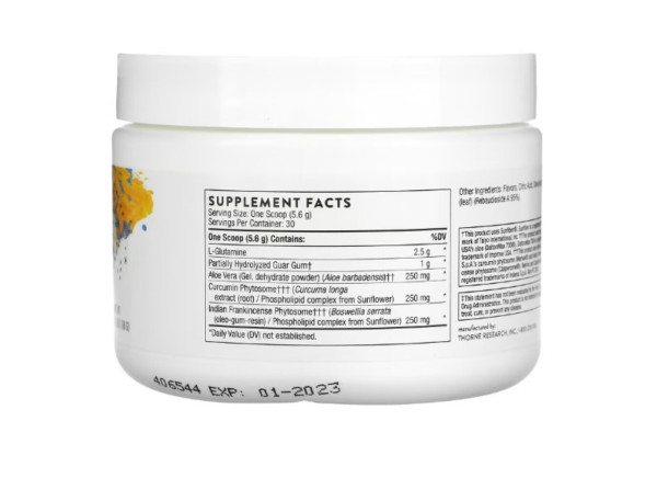 Thorne, EnteroMend, Orange Vanilla, 5.9 oz (168 g)