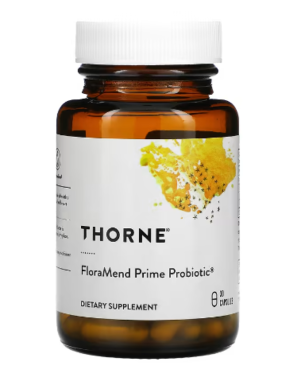 Thorne, FloraMend Prime Probiotic, 30 Capsules