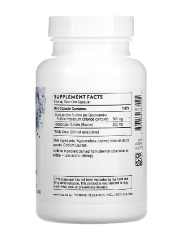 Thorne, Glucosamine & Chondroitin, 90 Capsules