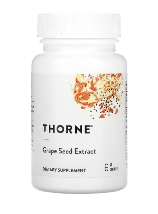 Thorne, Grape Seed Extract, 60 Capsules