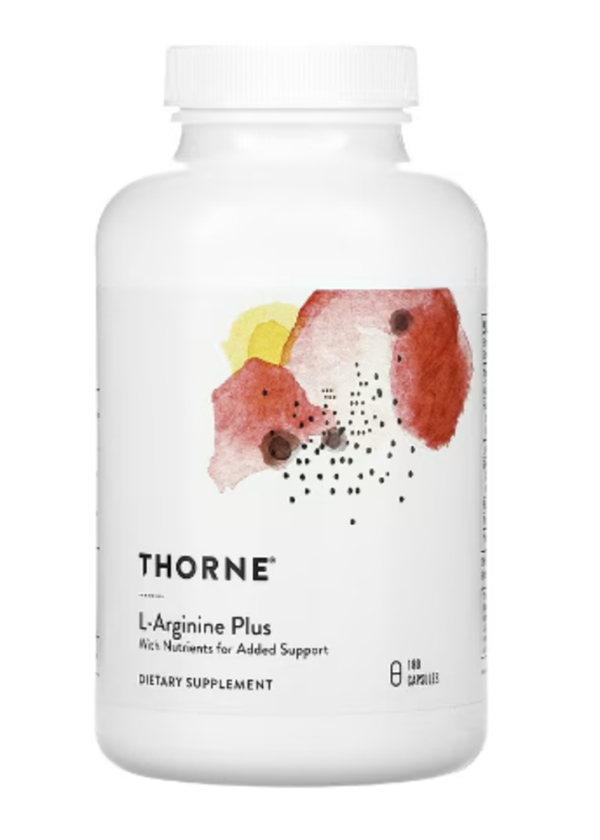 Thorne, L-Arginine Plus with Nutrients for Added Support, 180 Capsules