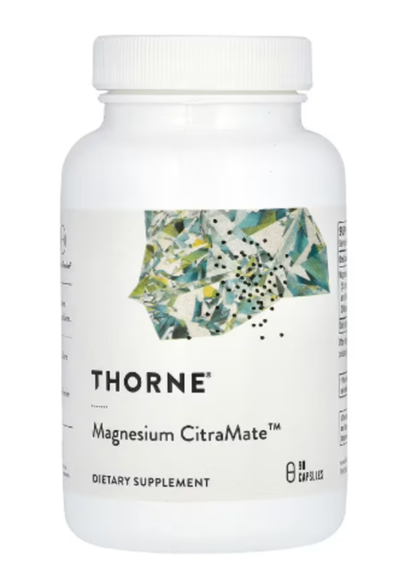 Thorne, Magnesium CitraMate, 90 Capsules