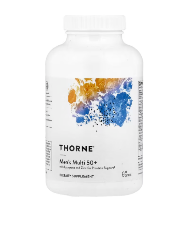 Thorne, Men's Multi 50+, 180 Capsules