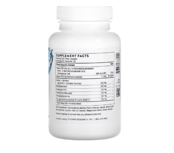 Thorne, Nerve Support Complex, 90 Capsules