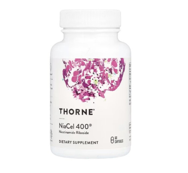 Thorne, NiaCel 400®, Nicotinamide Riboside, 60 Capsules