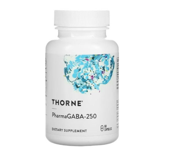 Thorne, PharmaGABA-250, 60 Capsules