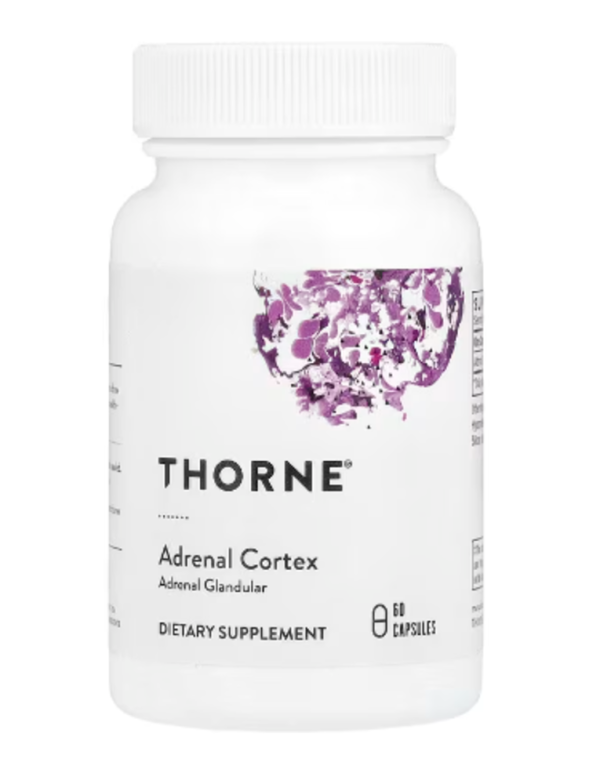 Thorne Research, Adrenal Cortex, 60 Capsules