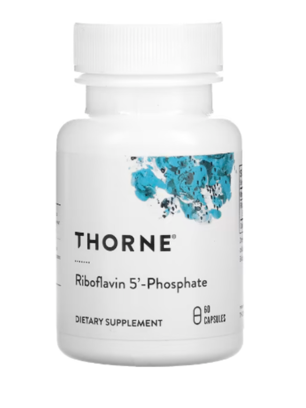 Thorne Research, Riboflavin 5' Phosphate, 60 Capsules