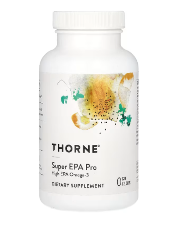 Thorne Research, Super EPA Pro, 120 Gelcaps