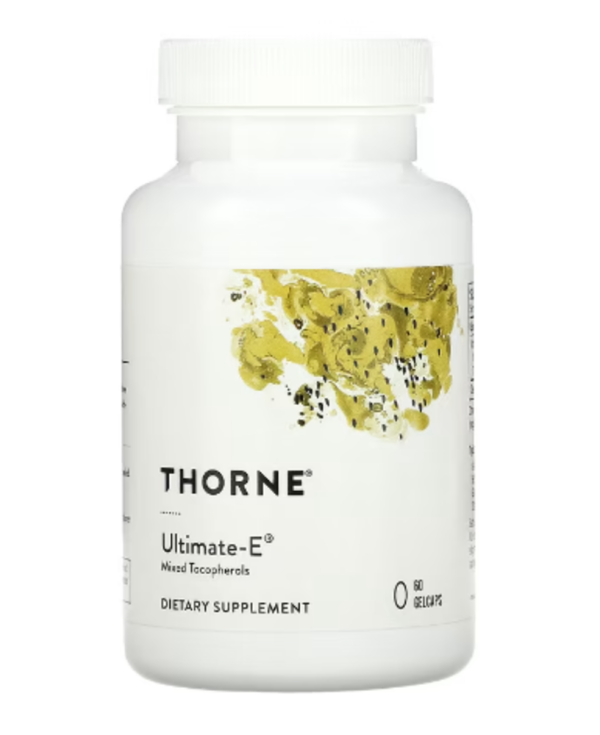 Thorne Research, Ultimate-E, 60 Gelcaps