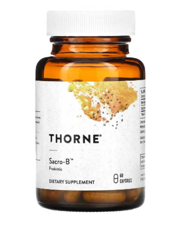 Thorne, Sacro-B, Probiotic, 60 Capsules