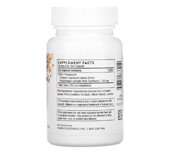 Thorne, Siliphos, 90 Capsules