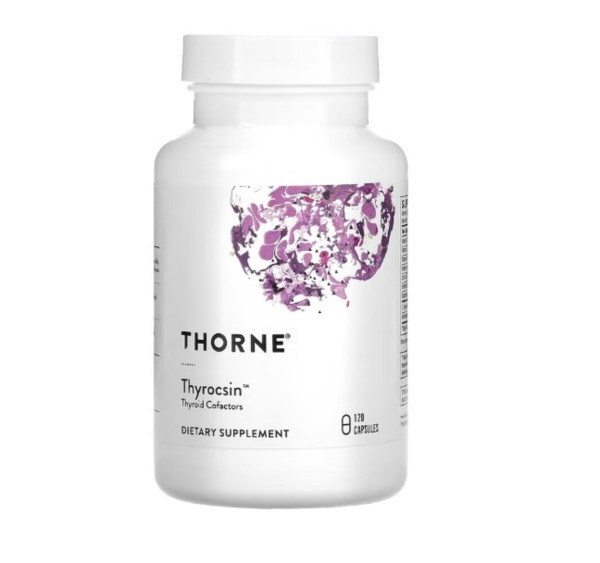 Thorne, Thyrocsin, Thyroid Cofactors, 120 Capsules