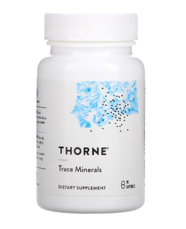 Thorne, Trace Minerals, 90 Capsules