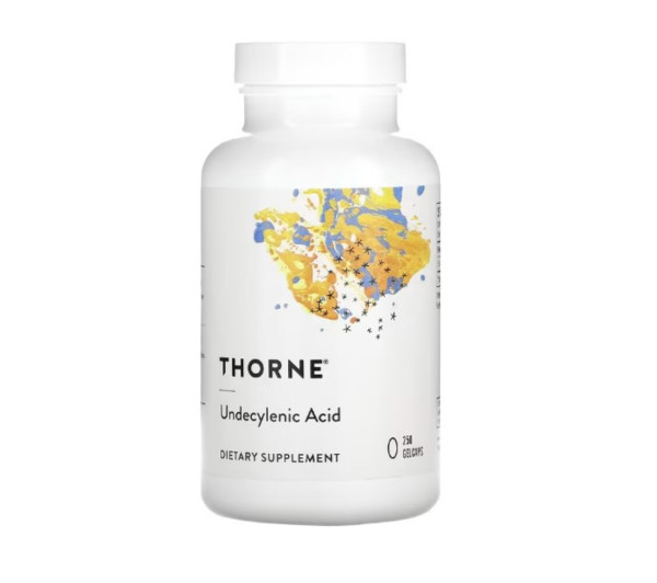 Thorne, Undecylenic Acid, 250 Gelcaps