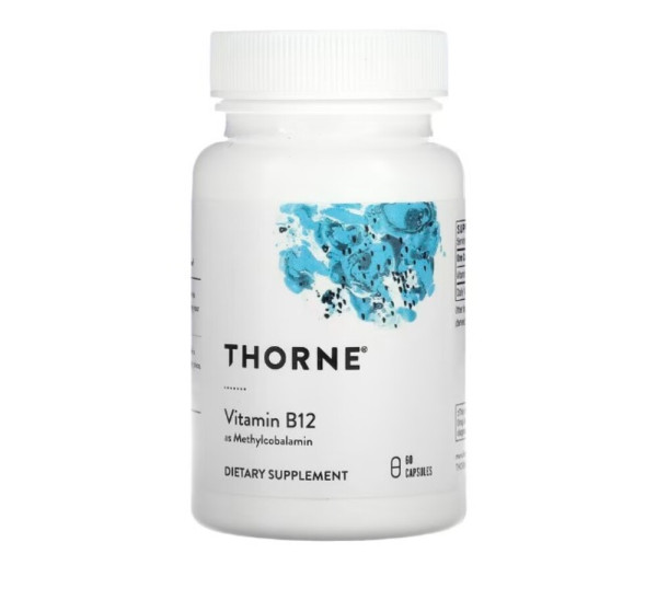 Thorne, Vitamin B12 as Methylcobalamin, 60 Capsules