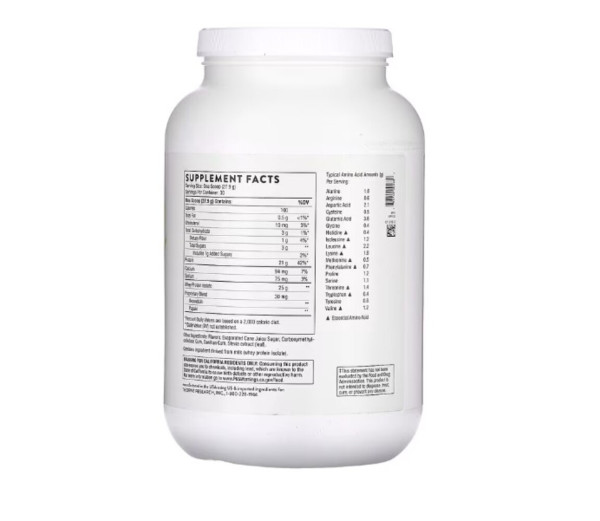 Thorne, Whey Protein Isolate, Vanilla, 1.84 lb (837 g)