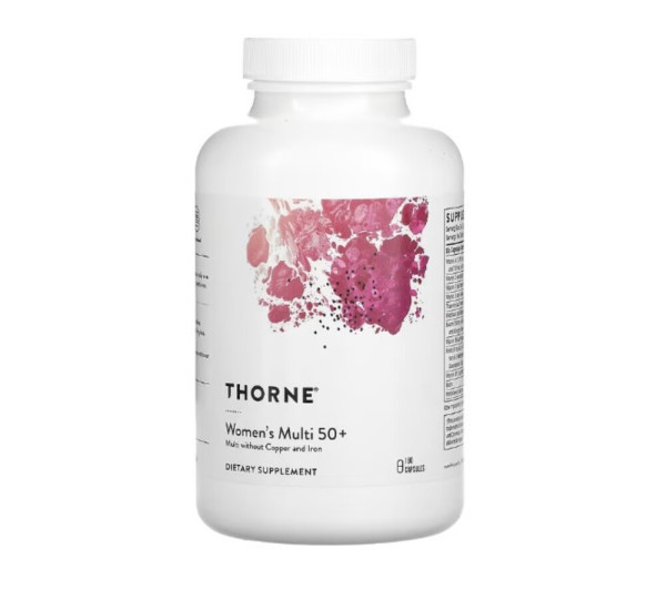 Thorne, Women's Multi 50+, 180 Capsules