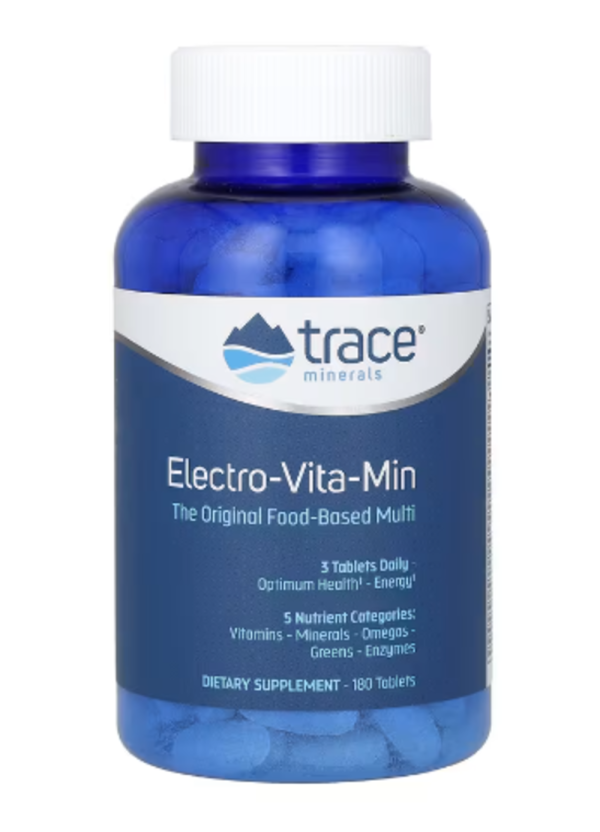 Trace Minerals ®, Electro-Vita-Min, 180 Tablets