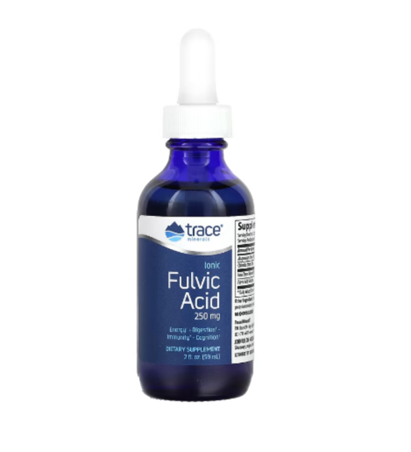 Trace Minerals ®, Ionic Fulvic Acid, 250 mg, 2 fl oz (59 ml)