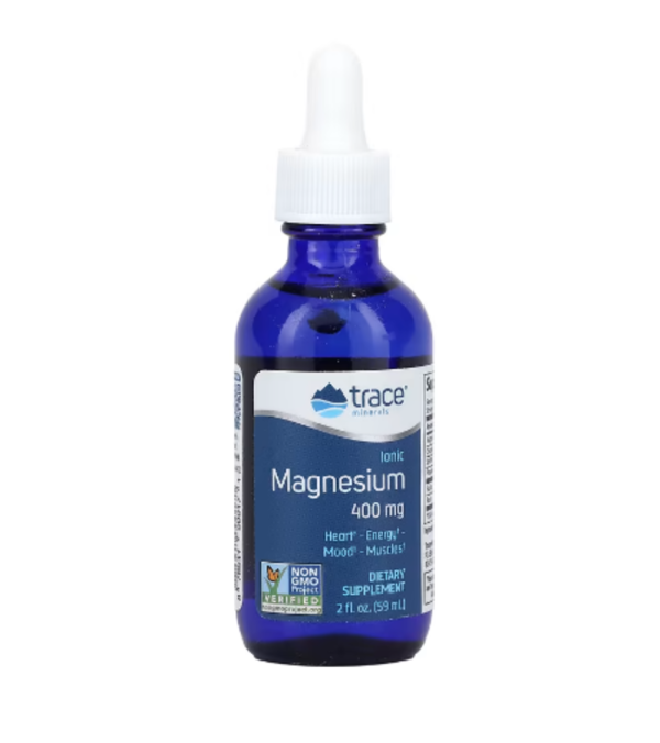 Trace Minerals ®, Ionic Magnesium, 400 mg, 2 fl oz (59 ml)